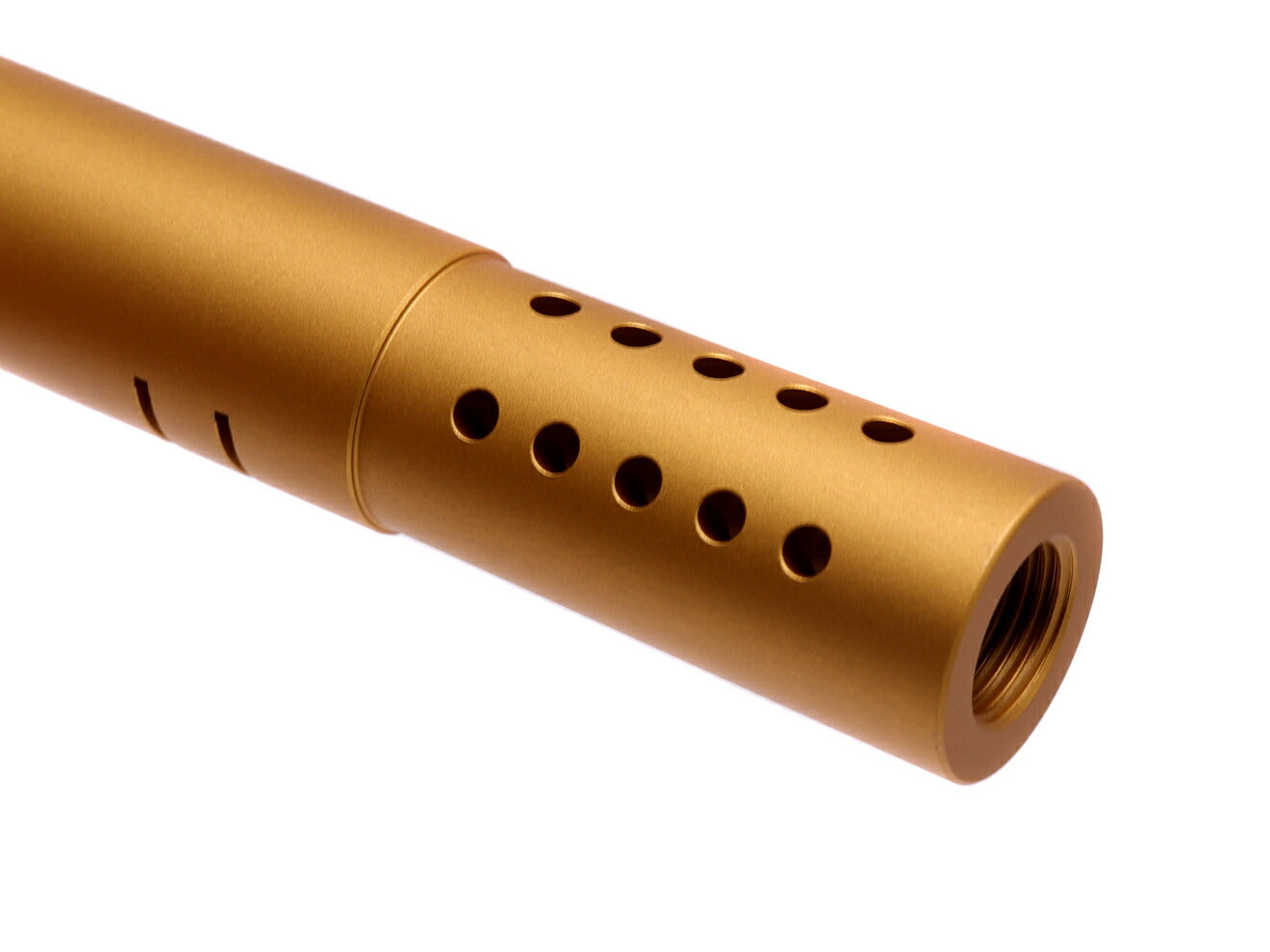 DCI Guns 11mm正ネジ メタルアウターバレル 東京マルイ GBB V10用 [カラー：ブラック / レッド / ゴールド / シルバー]