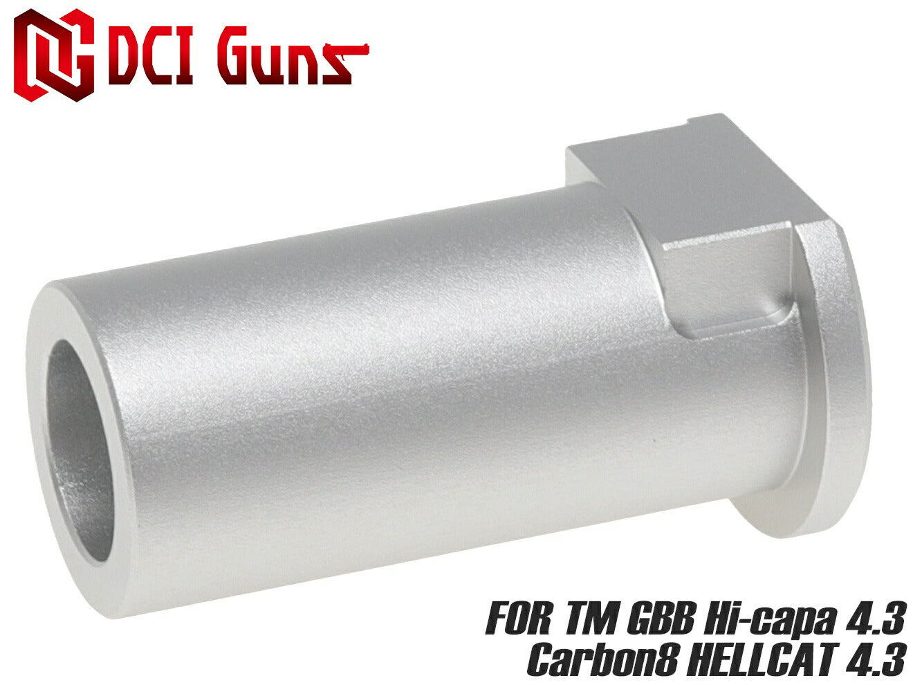 DCI Guns リコイルプラグ 東京マルイ ハイキャパ4.3シリーズ&Carbon8 HELLCAT4.3用 [カラー：ブラック / ゴールド / レッド / シルバー]