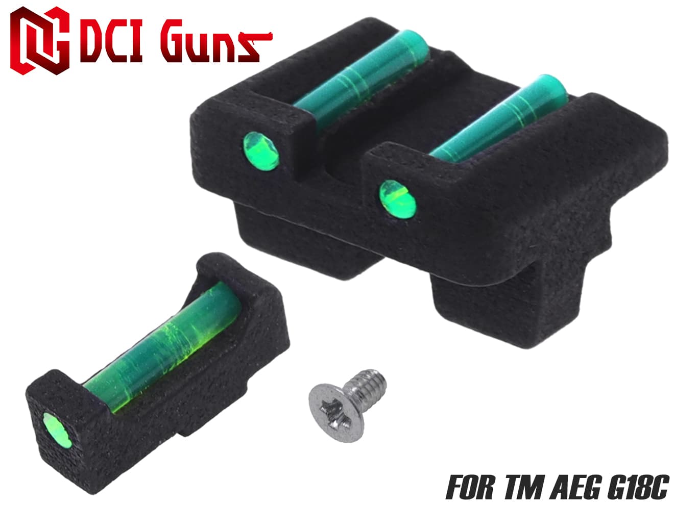 DCI Guns 集光サイト iM 前後セット AEP用 [対応：TM Hi-CAPA E / TM G18C]