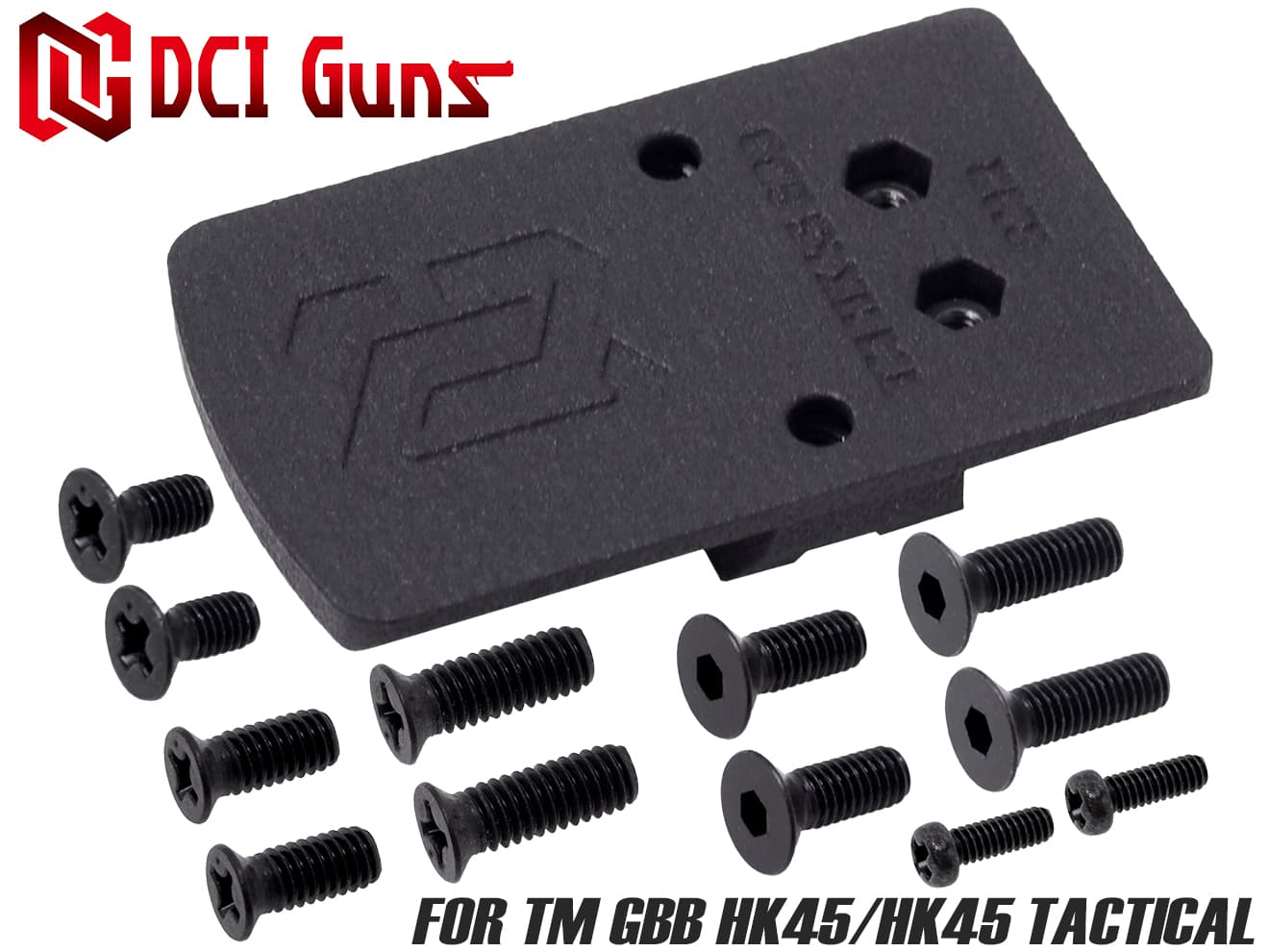 DCI Guns RMRマウント [対応：GLOCK系 / HK45系 / M&P9系 / M1911A1 / M45A1 / P226系 / DE.50AE / Hi-CAPA系 / USP / BATON CO2GBB M45A1]
