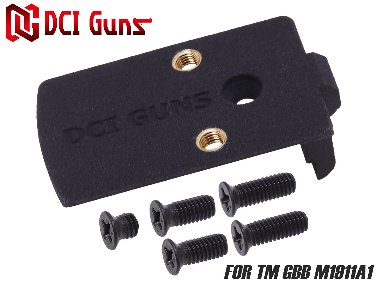 DCI Guns RMRマウント [対応：GLOCK系 / HK45系 / M&P9系 / M1911A1 / M45A1 / P226系 / DE.50AE / Hi-CAPA系 / USP / BATON CO2GBB M45A1]
