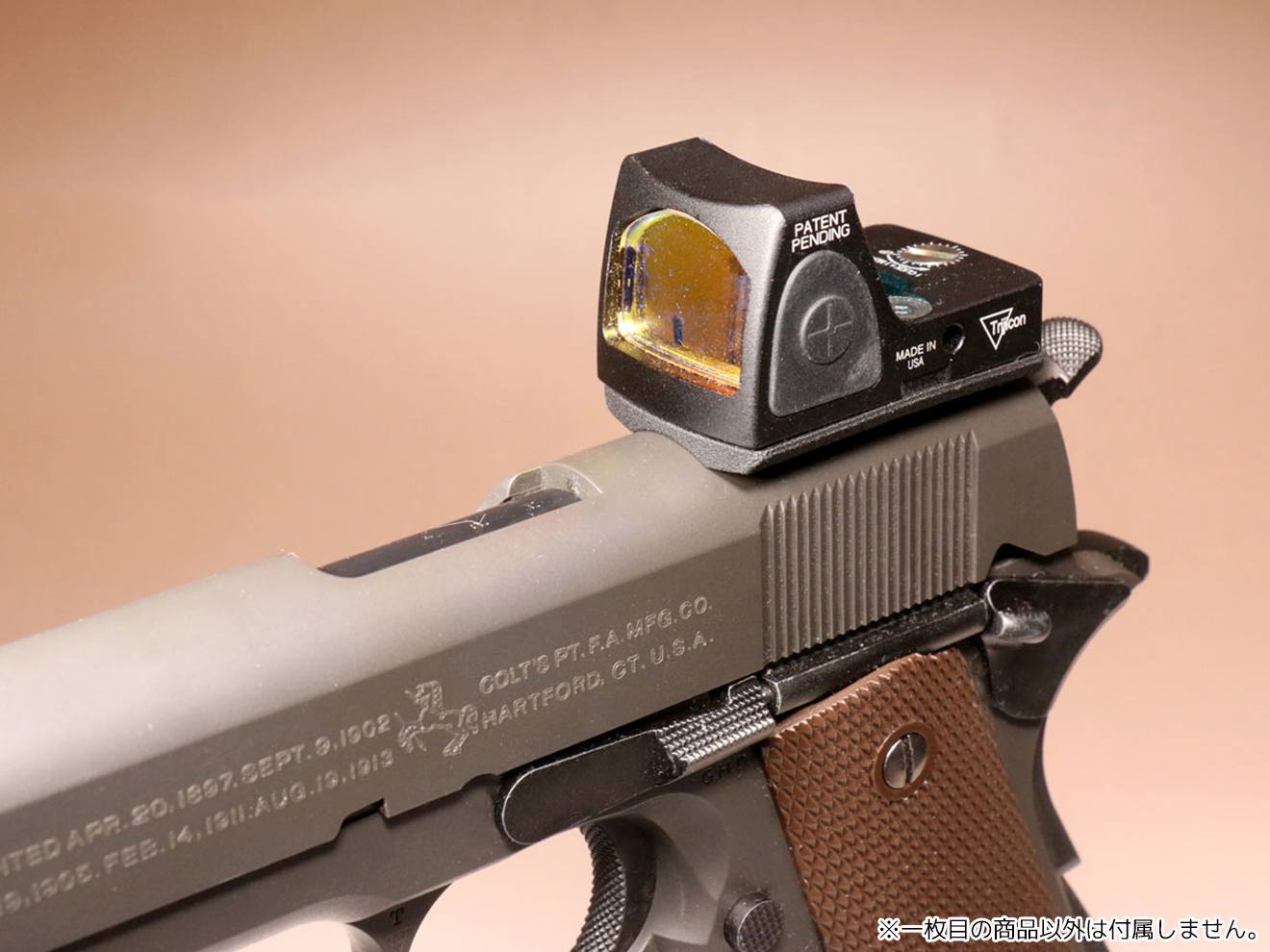 DCI Guns RMRマウント [対応：GLOCK系 / HK45系 / M&P9系 / M1911A1 / M45A1 / P226系 / DE.50AE / Hi-CAPA系 / USP / BATON CO2GBB M45A1]