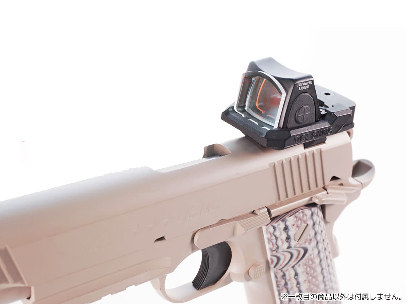 DCI Guns RMRマウント [対応：GLOCK系 / HK45系 / M&P9系 / M1911A1 / M45A1 / P226系 / DE.50AE / Hi-CAPA系 / USP / BATON CO2GBB M45A1]