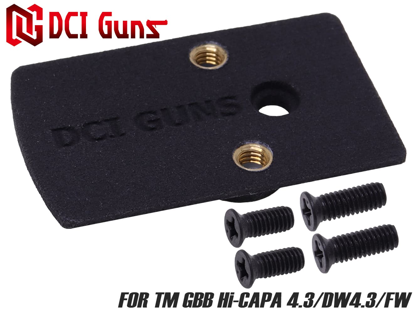 DCI Guns RMRマウント [対応：GLOCK系 / HK45系 / M&P9系 / M1911A1 / M45A1 / P226系 / DE.50AE / Hi-CAPA系 / USP / BATON CO2GBB M45A1]