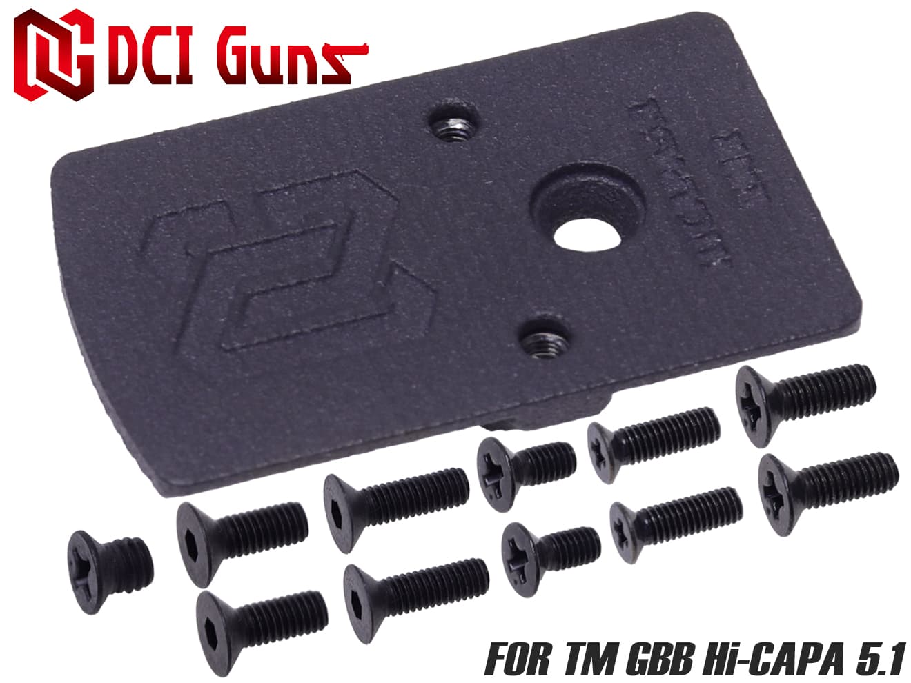 DCI Guns RMRマウント [対応：GLOCK系 / HK45系 / M&P9系 / M1911A1 / M45A1 / P226系 / DE.50AE / Hi-CAPA系 / USP / BATON CO2GBB M45A1]