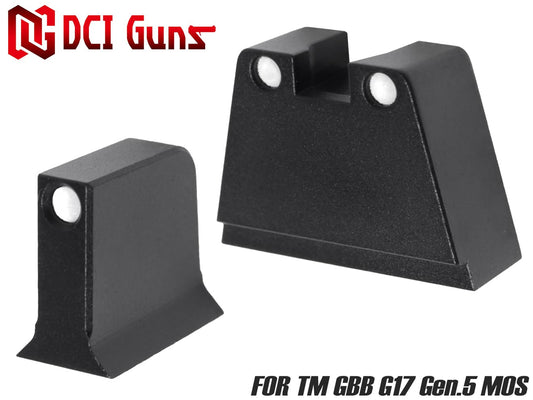 DCI Guns 蓄光ハイサイト 東京マルイ G17 Gen5 MOS用