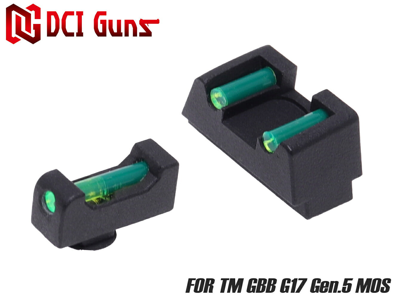 DCI Guns 集光サイト 東京マルイ G17 Gen5 MOS用