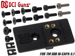 DCI Guns プラスチックマウント DOCTOR/Vortex Viper/NOVEL ARMS MRS/SHIELD SIGHTS RMSc専用 [適合：TM GBB G17Gen5 / TM GBB Hi-CAPA5.1]