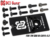 DCI Guns シールドユニット対応メタルマルチマウント [適合：TM GBB Hi-CAPA DOR / TM GBB GLOCK / Carbon8 HELLCAT&M45 / TM GBB Hi-CAPA4.3 / TM GBB Hi-CAPA5.1]