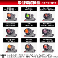 DCI Guns シールドユニット対応メタルマルチマウント [適合：TM GBB Hi-CAPA DOR / TM GBB GLOCK / Carbon8 HELLCAT&M45 / TM GBB Hi-CAPA4.3 / TM GBB Hi-CAPA5.1]