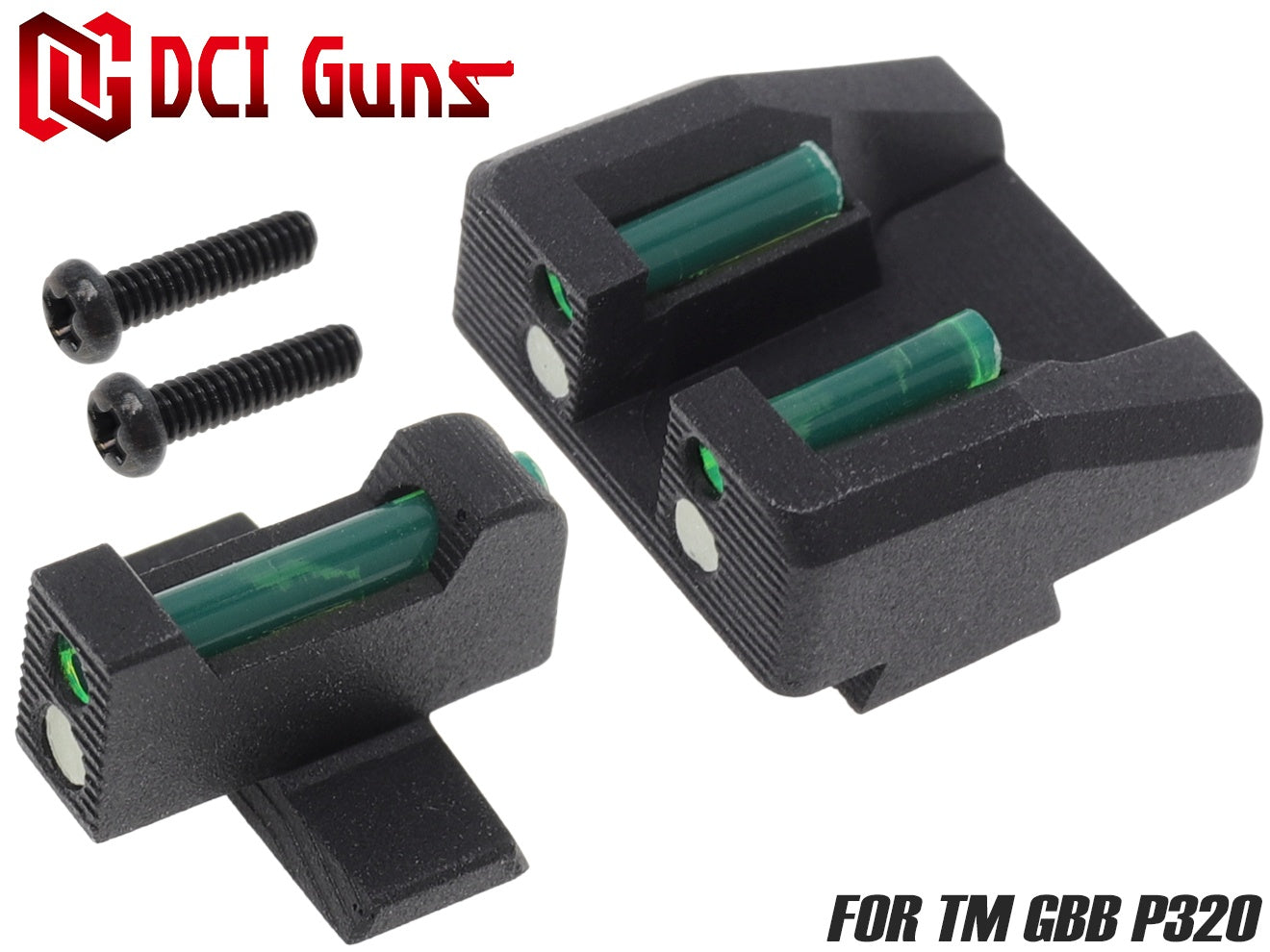 DCI Guns ハイブリッドサイト iM GBB用 [対応：TM GLOCK(Gen3/Gen4) / TM GLOCK(Gen5) / TM Hi-CAPA5.1 / TM Hi-CAPA4.3 / TM Hi-CAPA D.O.R / Carbon8 M45CQP / TM HK45/HK45T / TM DE .50AE / TM P320]