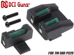 DCI Guns ハイブリッドサイト iM GBB用 [対応：TM GLOCK(Gen3/Gen4) / TM GLOCK(Gen5) / TM Hi-CAPA5.1 / TM Hi-CAPA4.3 / TM Hi-CAPA D.O.R / Carbon8 M45CQP / TM HK45/HK45T / TM DE .50AE / TM P320]