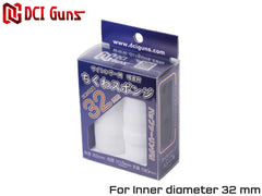 DCI Guns サイレンサー用吸音材 ちくわスポンジ [適合サイズ：22mm / 28mm / 29mm / 30mm / 31mm / 32mm / 38mm / 東京ﾏﾙｲ SOCOMｻﾌﾟﾚｯｻｰ専用]
