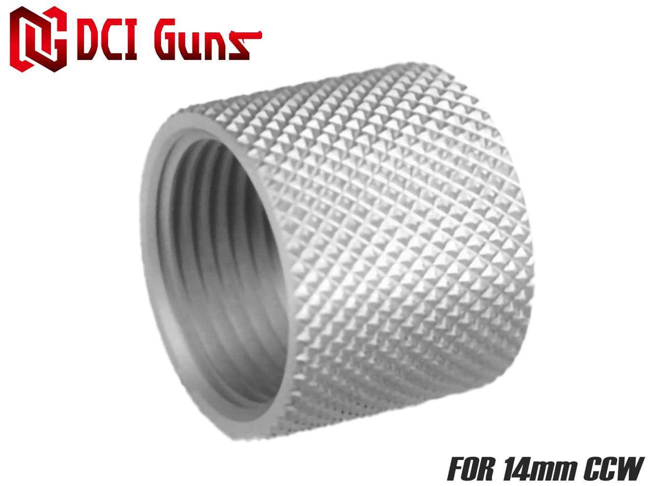 DCI Guns M11ネジ-M14逆ネジ変換アダプター専用マズルプロテクター BK [ブラック / シルバー / ゴールド / レッド]【ゆうパケット可】