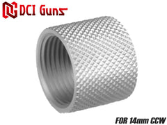 DCI Guns M11ネジ-M14逆ネジ変換アダプター専用マズルプロテクター BK [ブラック / シルバー / ゴールド / レッド]【ゆうパケット可】