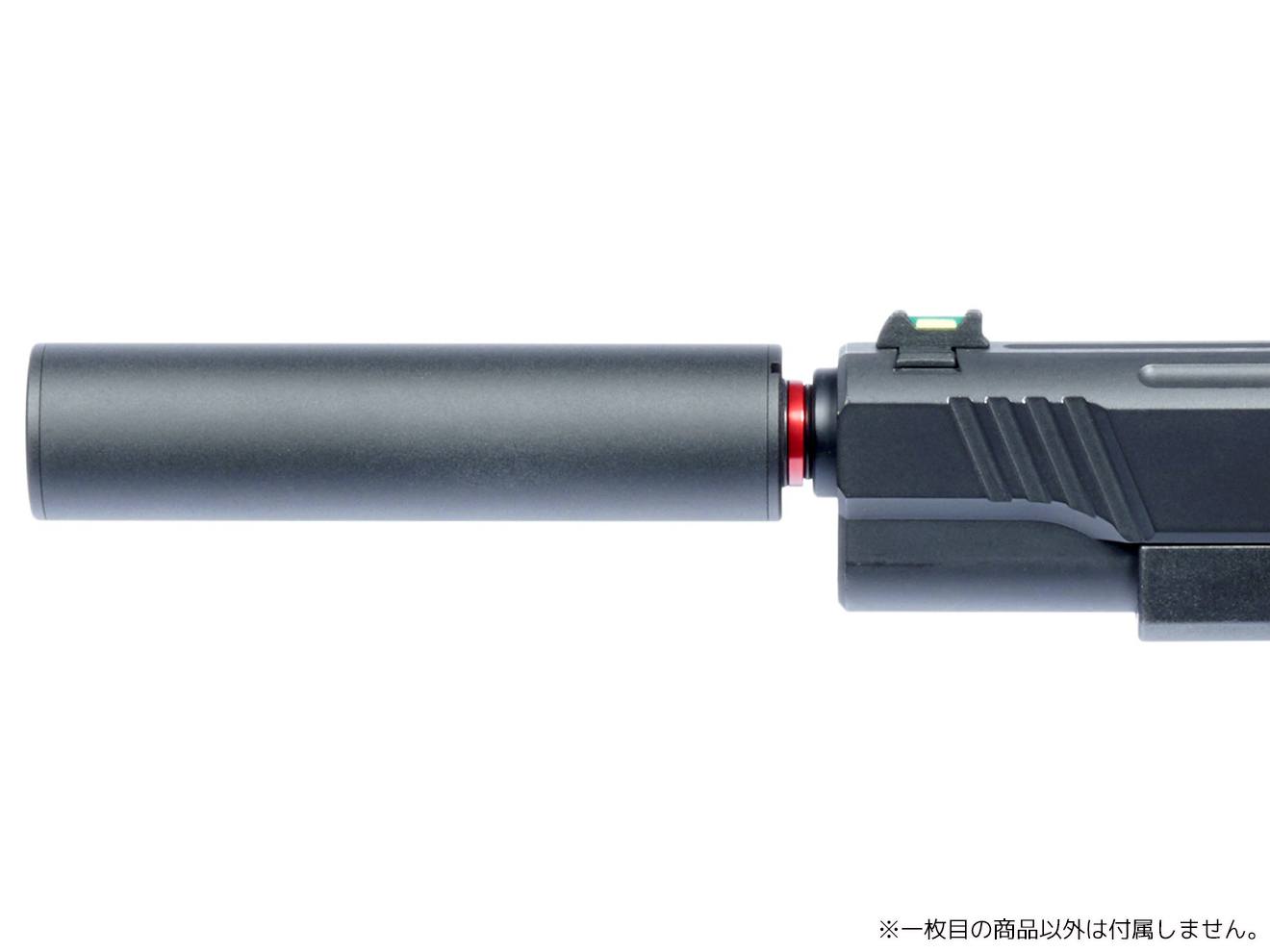 DCI Guns ちくわ軽量サイレンサー [サイズ：24mm×100mm / 24mm×140mm / 32mm×100mm / 32mm×140mm / 32mm×60mm / 40mm×100mm / 40mm×140mm / 40mm×60mm]