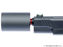 DCI Guns ちくわ軽量サイレンサー [サイズ：24mm×100mm / 24mm×140mm / 32mm×100mm / 32mm×140mm / 32mm×60mm / 40mm×100mm / 40mm×140mm / 40mm×60mm]