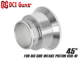 DCI Guns [側面吸気ピストン 東京マルイ VSR-10用]専用 ボトムパーツ [材質・角度：アルミ・90° / アルミ・45° / SUS・45°]