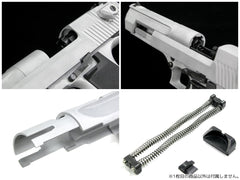 GUARDER ノーマーキング アルミスライド&フレームセット DE.50 [カラー：BK / SV]