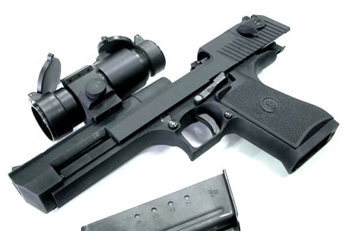 GUARDER アルミスライド＆フレームセット マルイ GBB DE.50 [カラー：ブラック / ヘアラインポリッシュ / Cerakote BK / Cerakote FDE]