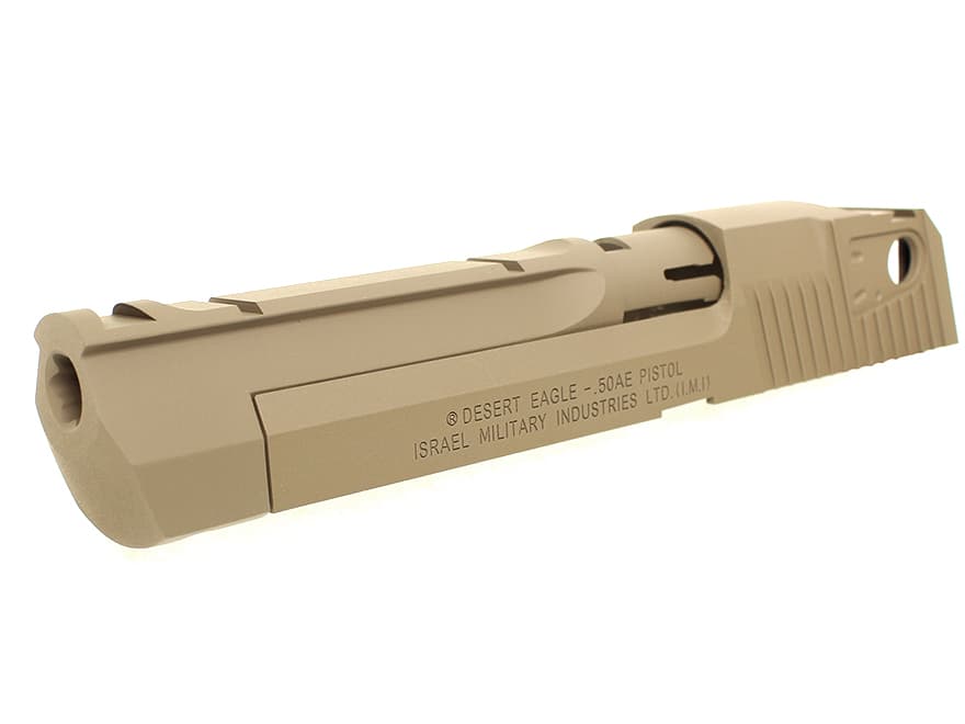 GUARDER アルミスライド＆フレームセット マルイ GBB DE.50 [カラー：ブラック / ヘアラインポリッシュ / Cerakote BK / Cerakote FDE]