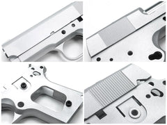 GUARDER NC アルミフレームキット ノーマーキングVer for マルイ DETONICS .45 [カラー：BK / SV]