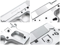 GUARDER NC アルミフレームキット Early Ver for マルイ DETONICS .45 [カラー：BK / SV / シルバーポリッシュ]