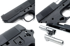 GUARDER NC アルミフレームキット 2016Ver for マルイ DETONICS .45 [カラー：BK / SV / シルバーポリッシュ]