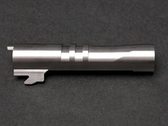 GUARDER アウターバレル(ヘアライン&ポリッシュ) マルイ GBB DETONICS.45用 [素材：アルミ / ステンレス]