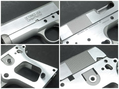 GUARDER NC アルミフレームキット 2016Ver for マルイ DETONICS .45 [カラー：BK / SV / シルバーポリッシュ]