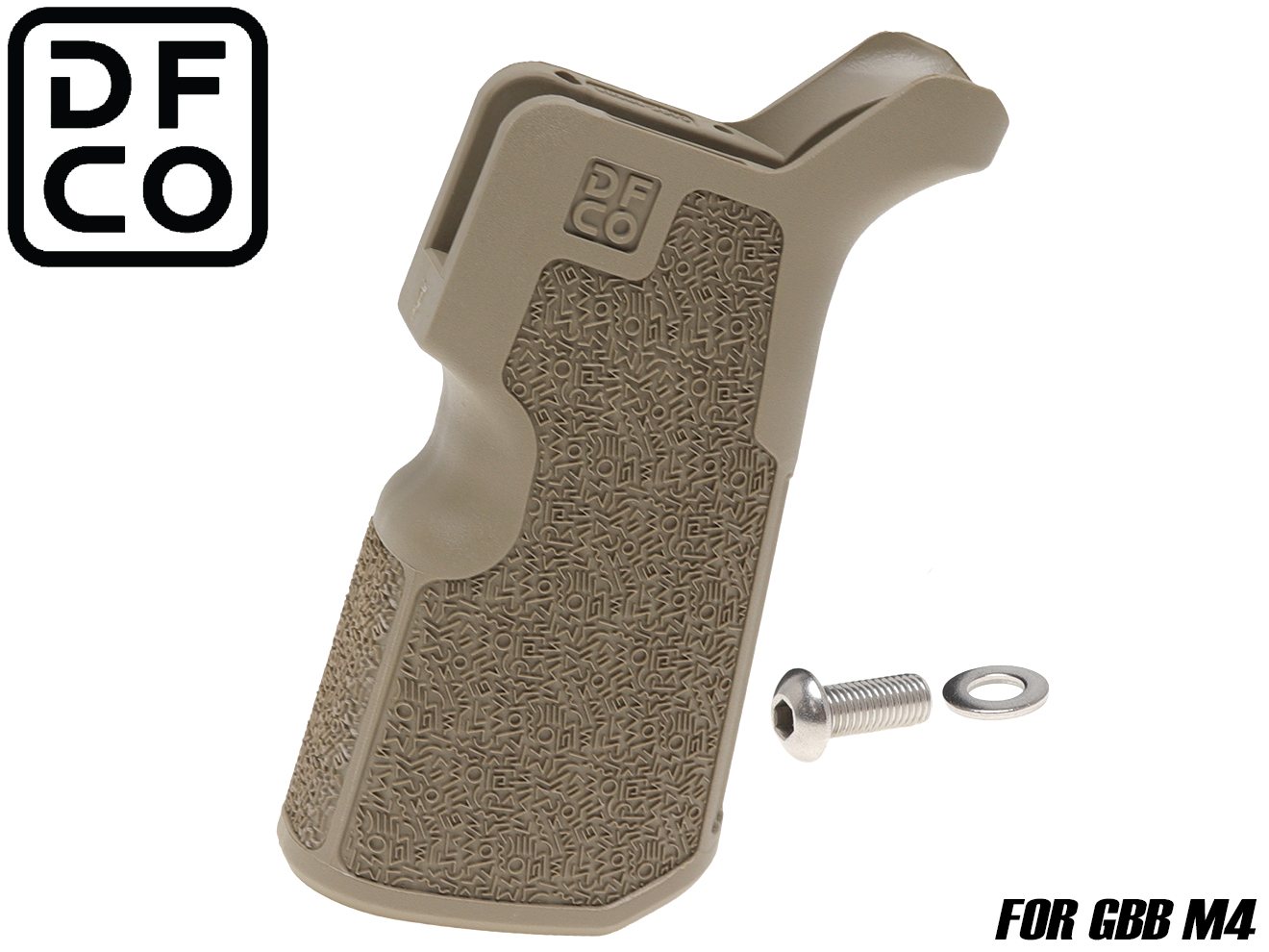 DFCO Kung Fu(カンフー) グリップ AR-15 [カラー：ブラック / FDE