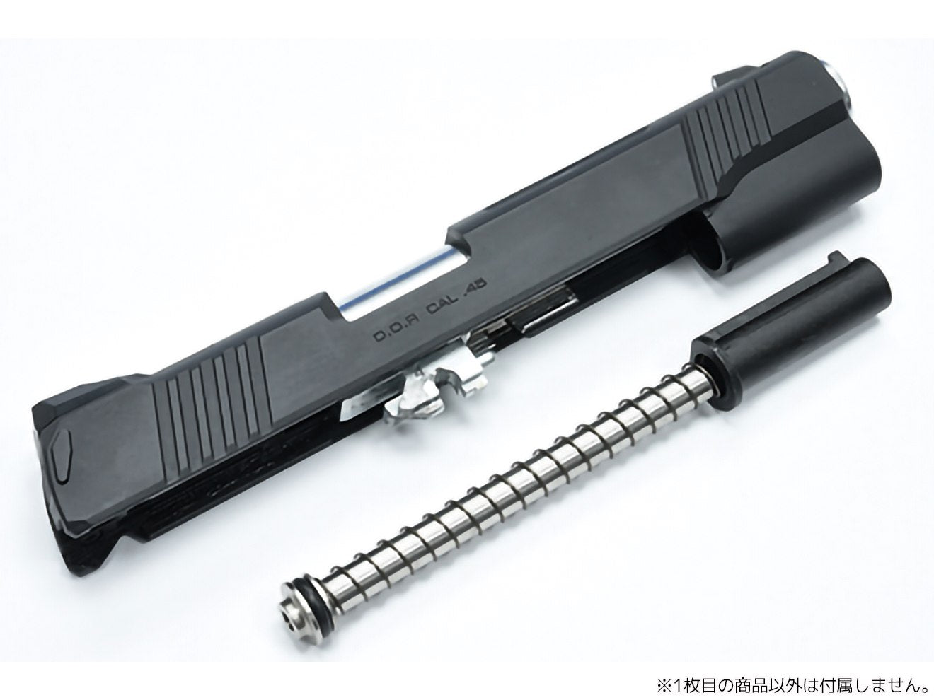 GUARDER スチールCNC リコイルスプリングガイド Hi-CAPA DOR [カラー：BK / SV]