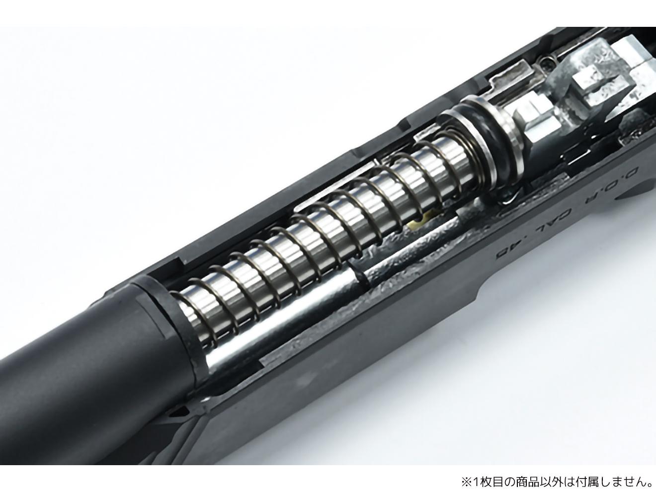 GUARDER スチールCNC リコイルスプリングガイド Hi-CAPA DOR [カラー：BK / SV]