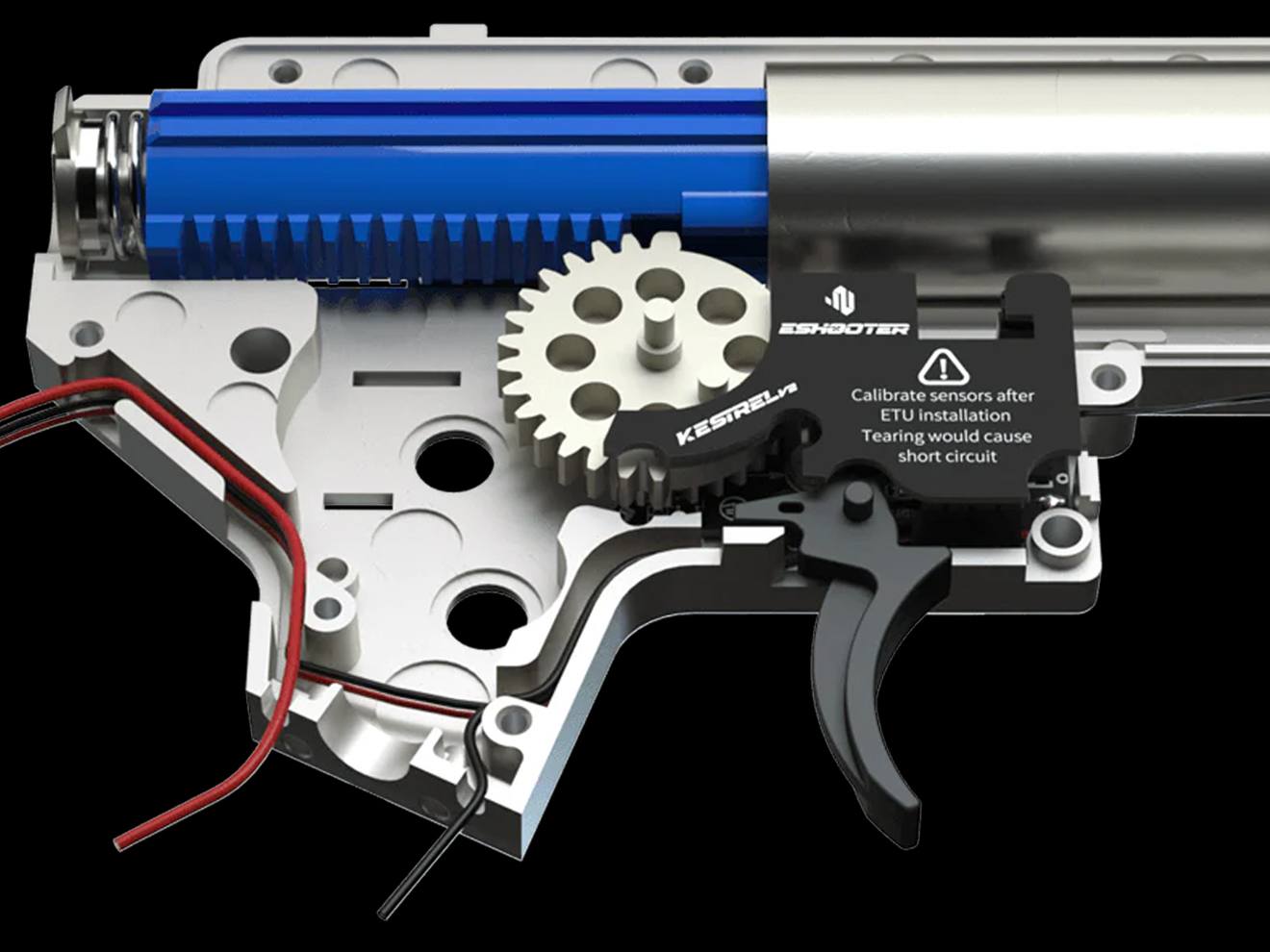 Eshooter Kestrel（ケストレル) ETU [対応機種：Ver2前方配線 / Ver2後方配線 / Ver3]