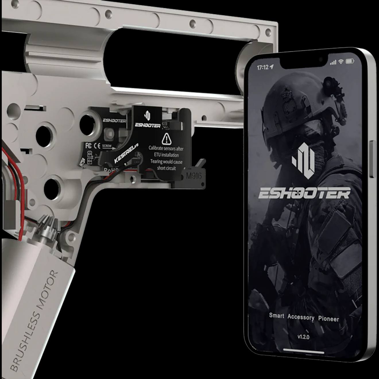 Eshooter Kestrel（ケストレル) ETU [対応機種：Ver2前方配線 / Ver2後方配線 / Ver3]