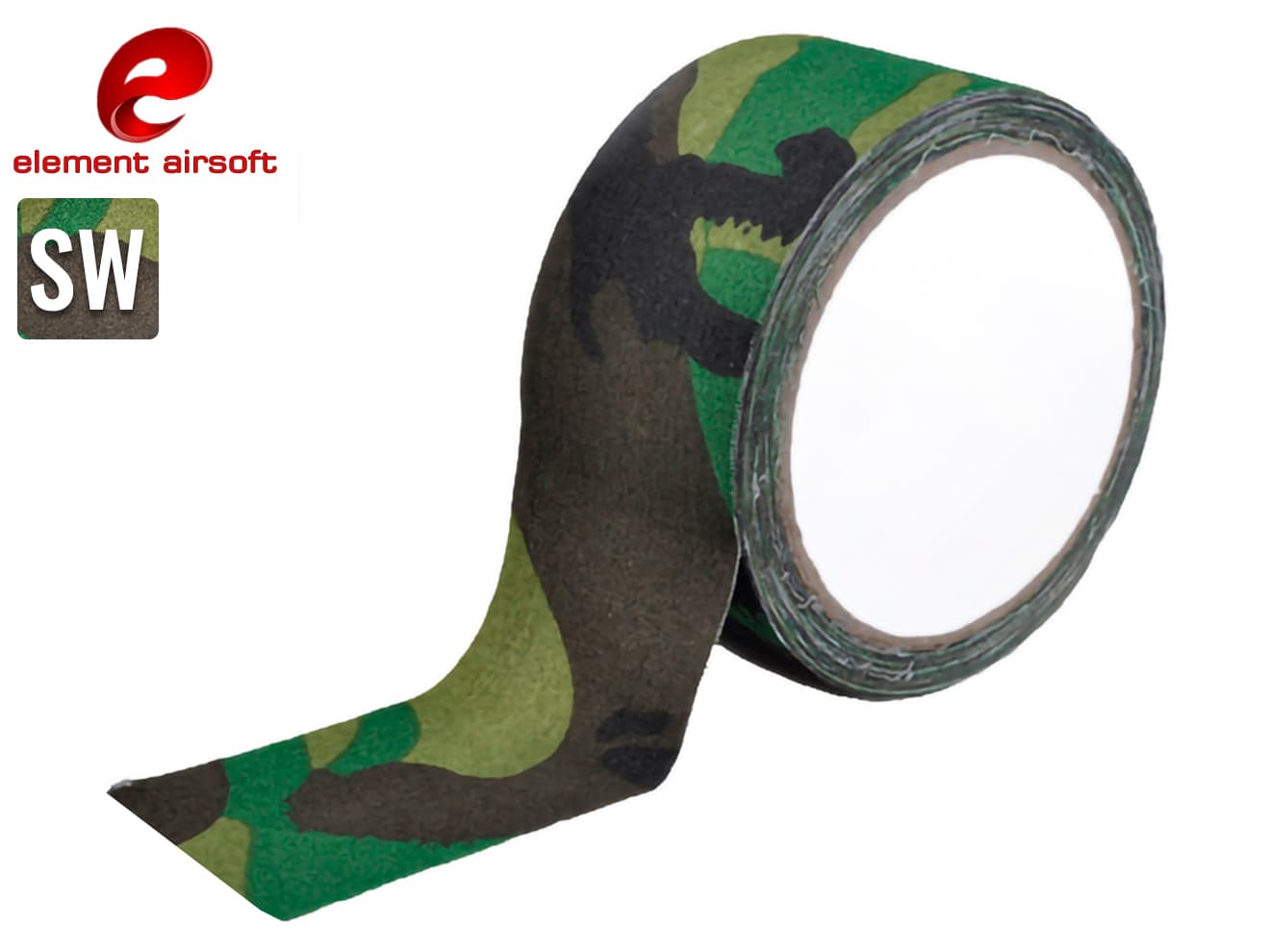 ELEMENT カモフラージュ テープ 5×1000cm  [カラー：BK / GC / MOB / MOO / SW / TAN / USP / MC / SC]