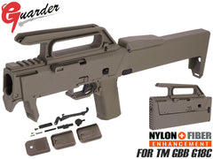 GUARDER FMG-9 フォールディングマシンガンキット for G18C [カラー：ブラック / FDE]