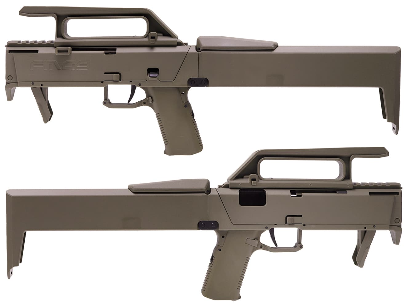 GUARDER FMG-9 フォールディングマシンガンキット for G18C [カラー：ブラック / FDE]