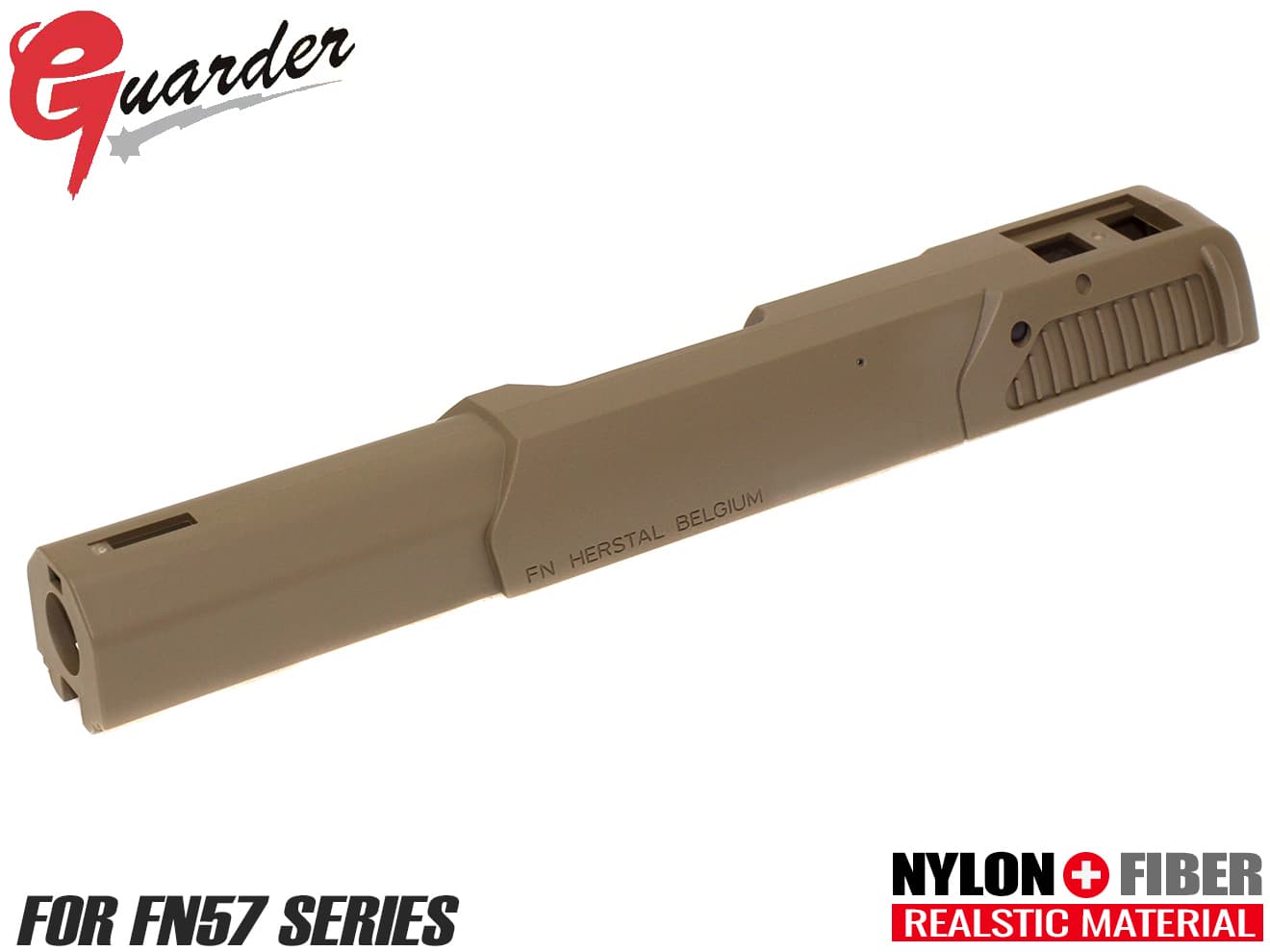 GUARDER ナイロン 強化スライド FN 57 2019ver [カラー：ブラック / FDE]