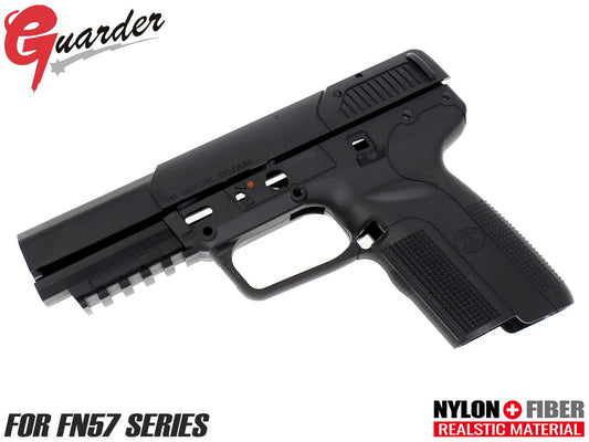 GUARDER ナイロン 強化スライド＆フレームセット FN 57 2019ver [カラー：ブラック / FDE]