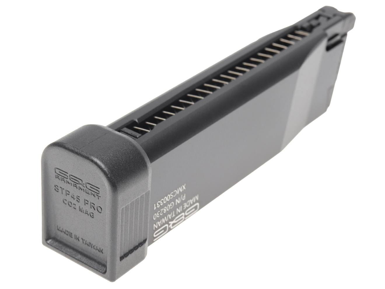 G&G スペアマガジン ガスブローバック CO2 STP45(JP Spec CO2) [装弾数：30発(STD) / 50発(ロング)]