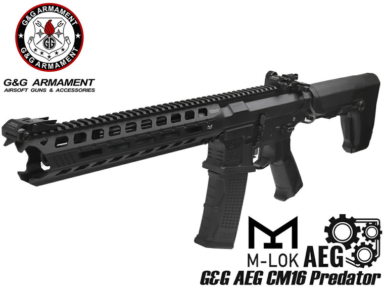 G&G CM16 Predator MLOK 電動ガン本体 ミリタリーベース ミリタリーベース MILITARY BASE