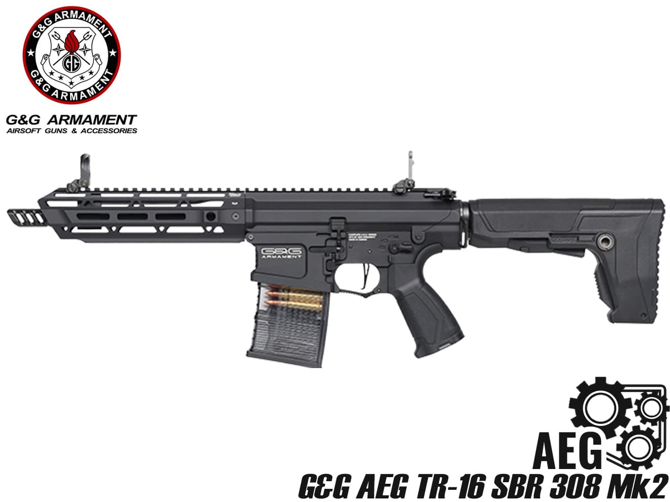 G&G 電動ガン TR-16 SBR 308 [バージョン：Mｋ1 / Mｋ2]