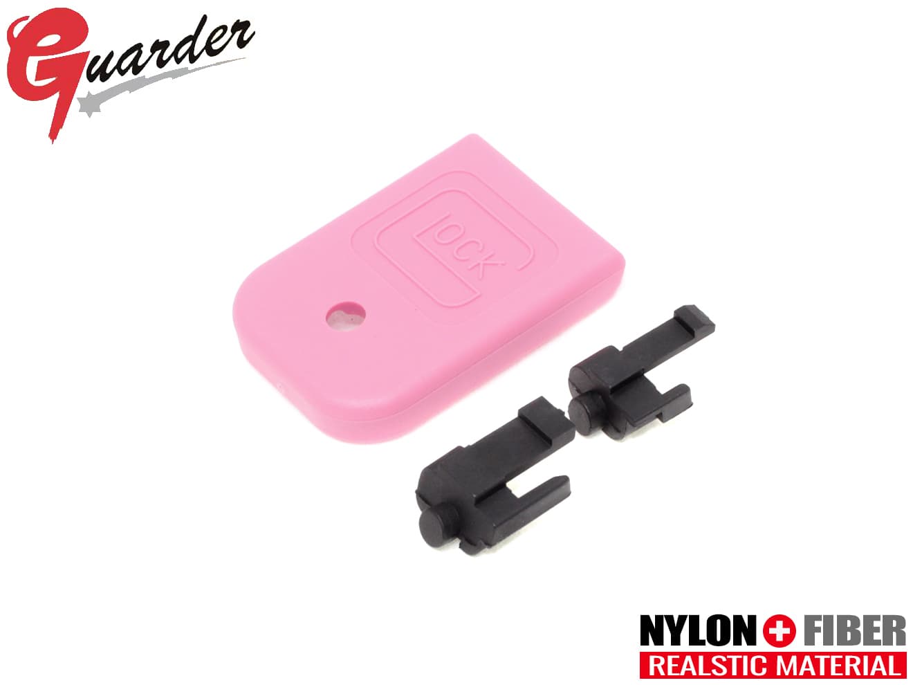 GUARDER スタンダード マガジンベース GBB GLOCK用 [カラー：ブラック / OD / ピンク / REB / TAN]