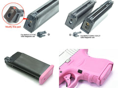 GUARDER スタンダード マガジンベース GBB GLOCK用 [カラー：ブラック / OD / ピンク / REB / TAN]