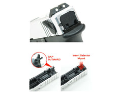 GUARDER アルミ ライトウェイト ノズルハウジング for 東京マルイ GBB GLOCKシリーズ [適合機種：G17・G22・G26・G34(Gen3) / G18C / G19（Gen3） / G17・G19(Gen4) / G17(Gen5)]