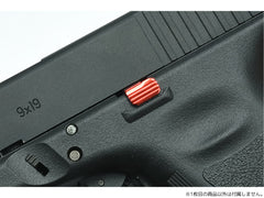 GUARDER スタンダード スチールスライドストップ for マルイ GLOCKシリーズ [カラー：ゴールド / シルバー / レッド]
