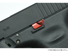 GUARDER エクステンデッド スチールスライドストップ for マルイ GLOCKシリーズ [カラー：ゴールド / シルバー / レッド]