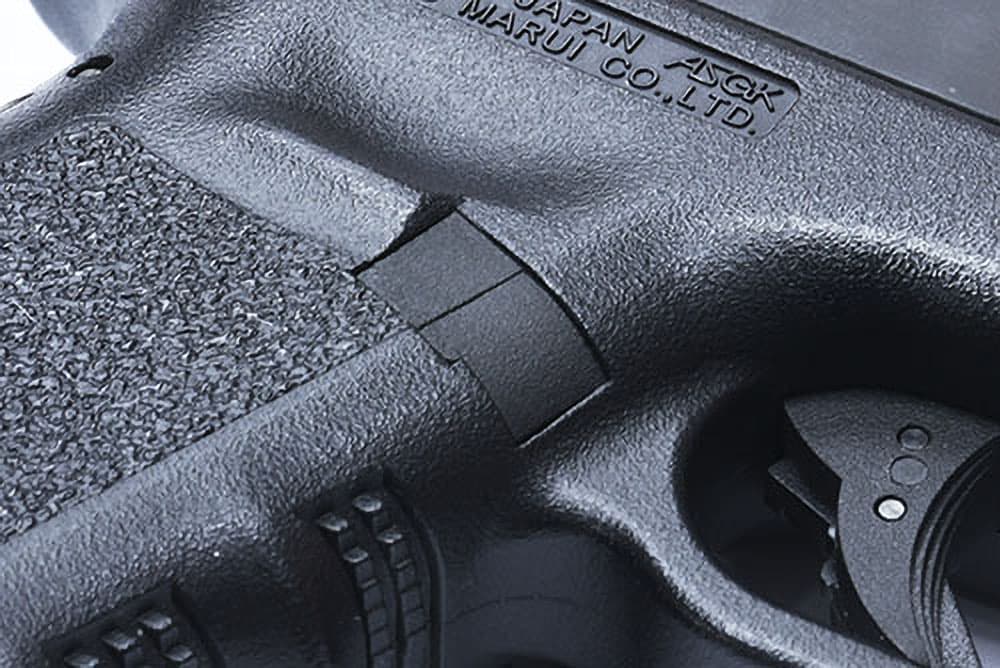 GUARDER マガジンリリース BK 東京マルイ GBB G19用 [デザイン：エクステンデッド / スタンダード]