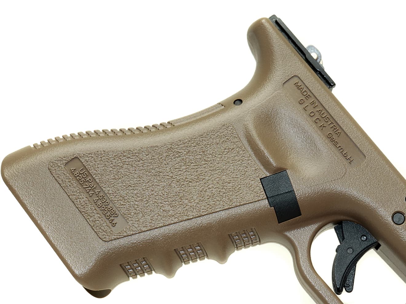 GUARDER EUROマーキング 2019ver Gen3 GLOCK フレームコンプリートセット 東京マルイ GBB G17 / G22 / G34用 [カラー：ブラック / FDE]